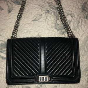 Rebecca minkoff Chevron Quilted crossbody bag